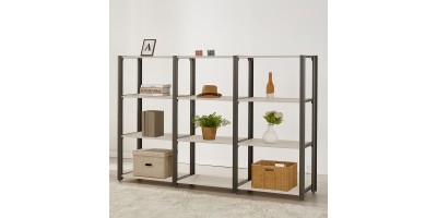 수납장 다용도수납장 책장  G6133/G8133 화이트오크